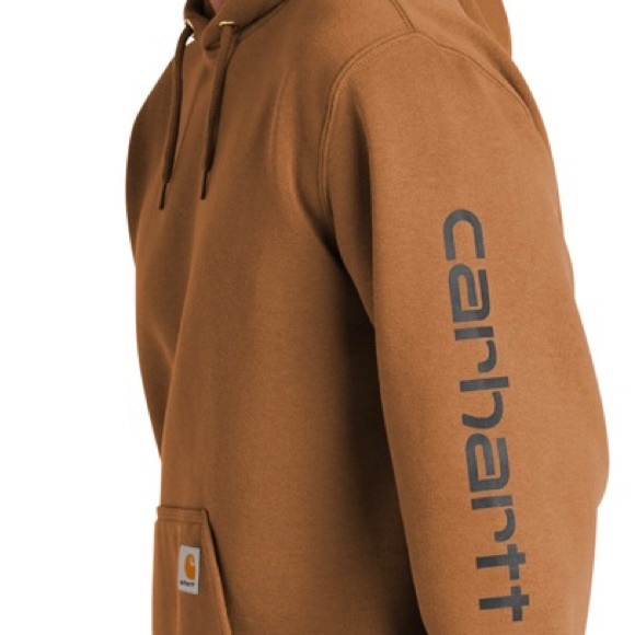 New Carhartt OTC Lacrosse Loose Fit Midweight Hood in Carhartt Brown - Picture 6 of 6